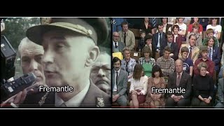 Falklands war  Argentina  Falkland Islands  General Alfredo Saint Jean  TV Eye  1982 [upl. by Sakul692]