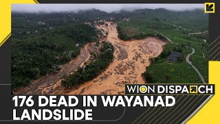 Wayanad Landslide Massive landslide in Keralas Wayanad kills 176 225 feared missing amp 481 rescued [upl. by Kial]