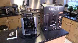 Krups EA8118 Arabica Picto Quattro Force Kaffeevollautomat  Test [upl. by Suchta597]