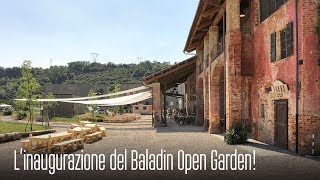 L’INAUGURAZIONE DEL BALADIN OPEN GARDEN e LA VISITA allo STORICO BIRRIFICIO di PIOZZO [upl. by Nagey]