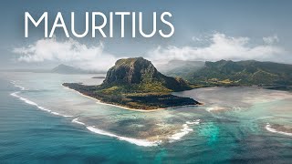 Mauritius 4K  Island Le Morne Mountain Underwater Waterfall amp Snorkeling  Travel Highlights [upl. by Aerbas135]