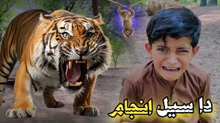 Da Seel Anjaam  Pashto Horror Video  Pashto Drama 20224 [upl. by Ueihttam186]