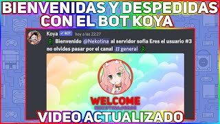 Bienvenidas y Despedidas Con Imagen KOYA Actualizado [upl. by Neelyar]