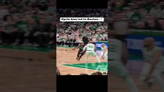 Kyrie Irving Still Hit the Bucket after Booing by BOSTON IMMATURED FANS nbafinals2024 [upl. by Ellehcal]