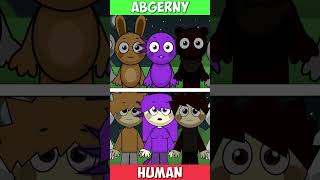 Incredibox Sprunki  Abgerny vs Human [upl. by Oaoj]