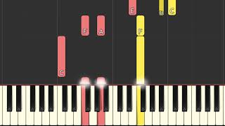 Londonerry Air piano tutorial [upl. by Ahsaeym654]