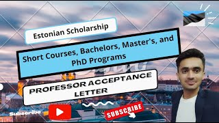 Estonian fullyfundedscholarships  Short Courses Bachelors Masters and PhD Programs [upl. by Oneil]