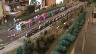 N scale Intermodal Yard length amp width [upl. by Agbogla]