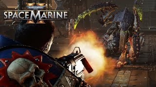 Titus vs Lictor BOSS FIGHT  Warhammer 40K Space Marine 2 [upl. by Ahsiral]