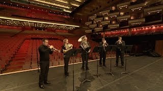 Philharmonia Orchestra In the Bleak Midwinter Brass Quintet [upl. by Aliuqehs554]