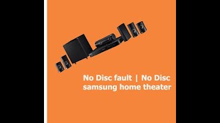 No Disc Fault  No Disc error  dvd player not reading disc  Dvd player repair [upl. by Leidgam190]