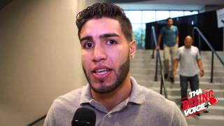 Prichard Colon Talks Fighting On GarciaMalignaggi Card [upl. by Ahsila]