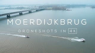 Moerdijkbruggen in 4K  Drone video [upl. by Marilee]