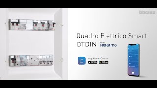 BTicino BTDIN with Netatmo  Quadro Elettrico Smart [upl. by Flagler]