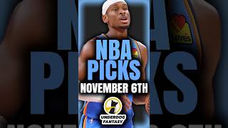 BEST Underdog NBA Picks Today 11624  Underdog Fantasy Promo Code [upl. by Alba]