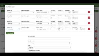 How to create separated and commingled waste entries in Green Badger [upl. by Anoif]