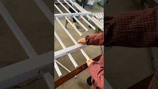 Making zinc alloy steel guardrail process [upl. by Hulburt262]