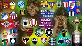 REACCIÓN AL SORTEO DE LA COPA LIBERTADORES 2024 FASE DE GRUPOS  REACT AO SORTEIO [upl. by Rockie]