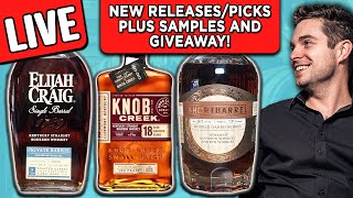 LIVE Elijah Craig Toasted BARREL PROOF Knob Creek 18 B3 Shortbarrel amp MORE [upl. by Nnaarual454]