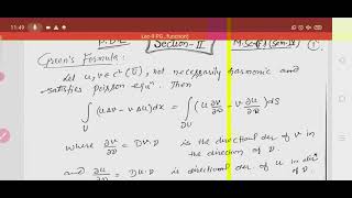 Lec9 PG  Green formula and Derivation of Green function [upl. by Raleigh529]