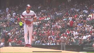 Lucas Giolito Windup Slow Motion Pitching Mechanics 3rd Base Side View [upl. by Rodgers]