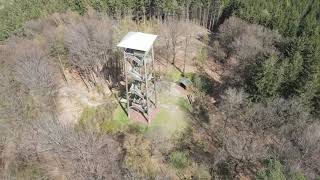 Aussichtsturm Wellingholzhausen Beutling Teutoburger Wald [upl. by Enyrhtak118]