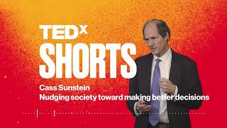 Nudging society toward making better decisions  Cass Sunstein  TEDxBeaconStreet [upl. by Intirb]