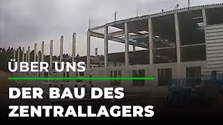 Über Uns Der Bau des GRUBEZentrallagers im Zeitraffer  GRUBEDE [upl. by Dominga]