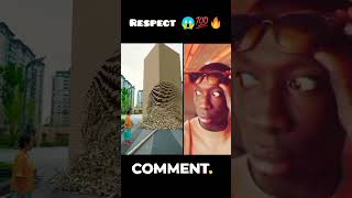 khaby lame reaction👐🏿👨🏿khabylame respect edit viral fypシ foryou funny shorts [upl. by Yreffej690]