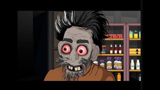 2 True Grocery Store Horror Stories Animated in hindi HorrorCityIndia [upl. by Dnomed602]