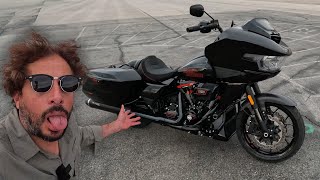 Riding The ALL NEW HarleyDavidson CVO Road Glide ST [upl. by Vasileior]