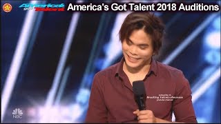 Shin Lim Judges Comments Americas Got Talent 2018 Auditions S13E01 [upl. by Arret]