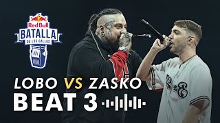 LOBO ESTEPARIO vs ZASKO MASTER  BEAT 3 COMMODITY de ALCAZONE [upl. by Notlew]