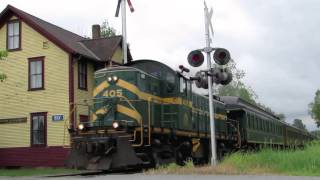 Washington County Flyer at Ely VT [upl. by Vyky]