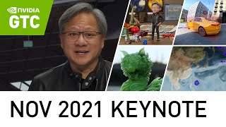 GTC November 2021 Keynote with NVIDIA CEO Jensen Huang [upl. by Fallon]