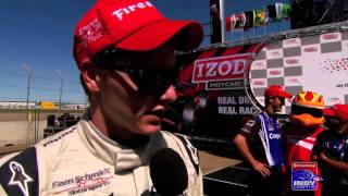 Newgarden Takes Victory in Edmonton Race 2 [upl. by Eelta]