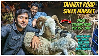 Bangalore Tani road sheep market bakrid special 2024 full detail video with price bakrid2024 [upl. by Onitsuaf]