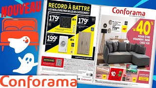 catalogue CONFORAMA du 17 octobre au 13 novembre 2023 🌞 JUSQUÀ 40 Arrivage  FRANCE [upl. by Vanessa887]