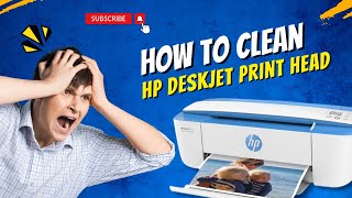 How to Clean HP Deskjet Print Head  Printer Tales [upl. by Masera]