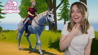 NEW HORSE GAME  My First Horse Adventure on Seahorse Island  Pinehaven [upl. by Elset]