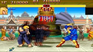 Hyper Street Fighter II arcade Playthrough with CE Ken [upl. by Delamare]