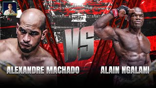 Alexandre Machado vs Alain Ngalani  Trận chiến của những quái vật grappling  ONE CHAMPIONSHIP [upl. by Daniele]