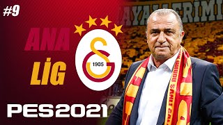 FATİH HOCA MAÇ SONRASI HASTANE YOLCUSU  PES 2021 GALATASARAY 2025 ANA LİG 9 [upl. by Ayaet]