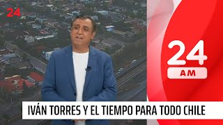 El tiempo con Iván Torres miércoles 8 de noviembre 2023  24 Horas TVN Chile [upl. by Survance878]