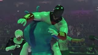 The TickArthur vs Space GhostDanny Phantom c Tag Championship Hulk Bash XI M2 [upl. by Sheedy986]