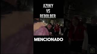 Azuky vs Rebolber batallasdefreestyle redbullbatalladelosgallos azuky fmsméxico freestyle [upl. by Eiramanit]