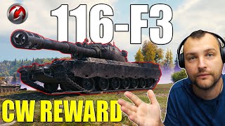 Finally Here My First Battle in the 116F3  World of Tanks [upl. by Demeter97]