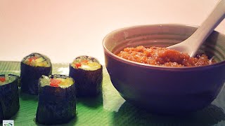 Sushi 100 Fruttariano  Raw Fruitarian Sushi [upl. by Ahsertal]