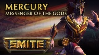 SMITE  God Reveal  Mercury Messenger of the Gods [upl. by Ecinehs]