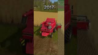 Evolution of Farming Simulator 20082025 farmingsimulator [upl. by Aroel844]